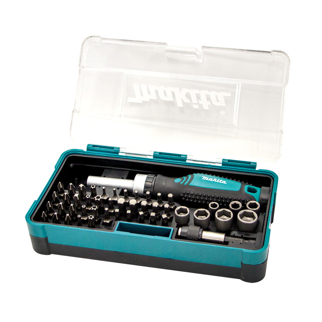 Makita 47pc Ratchet Handle & Screwdriver Bit Set (B-46224)