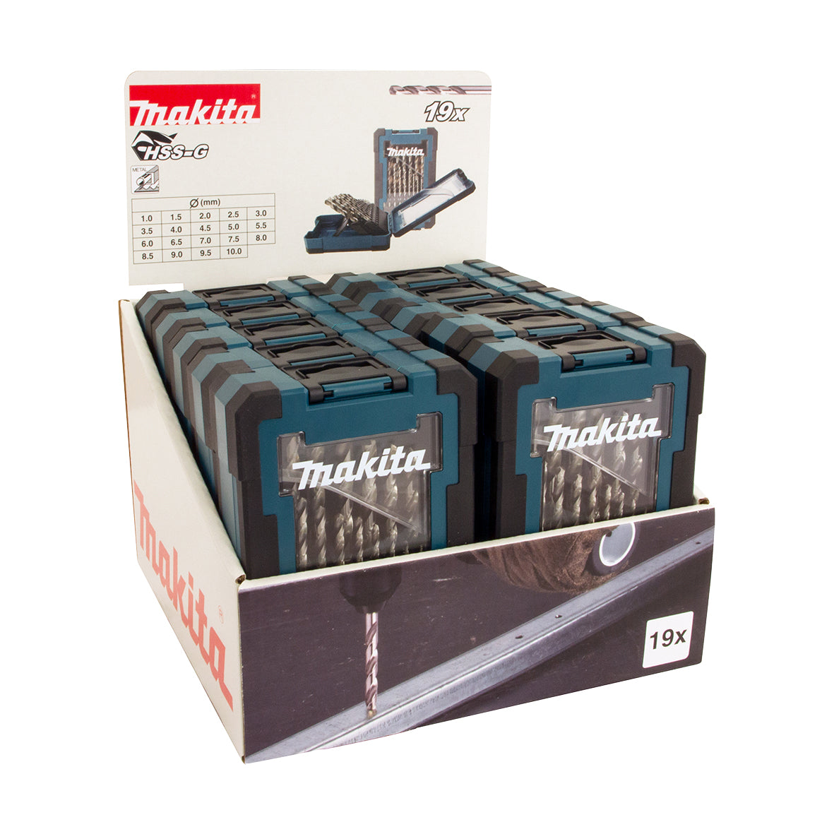 Makita HSS-G Metal Drill Bit Set (D-67549)