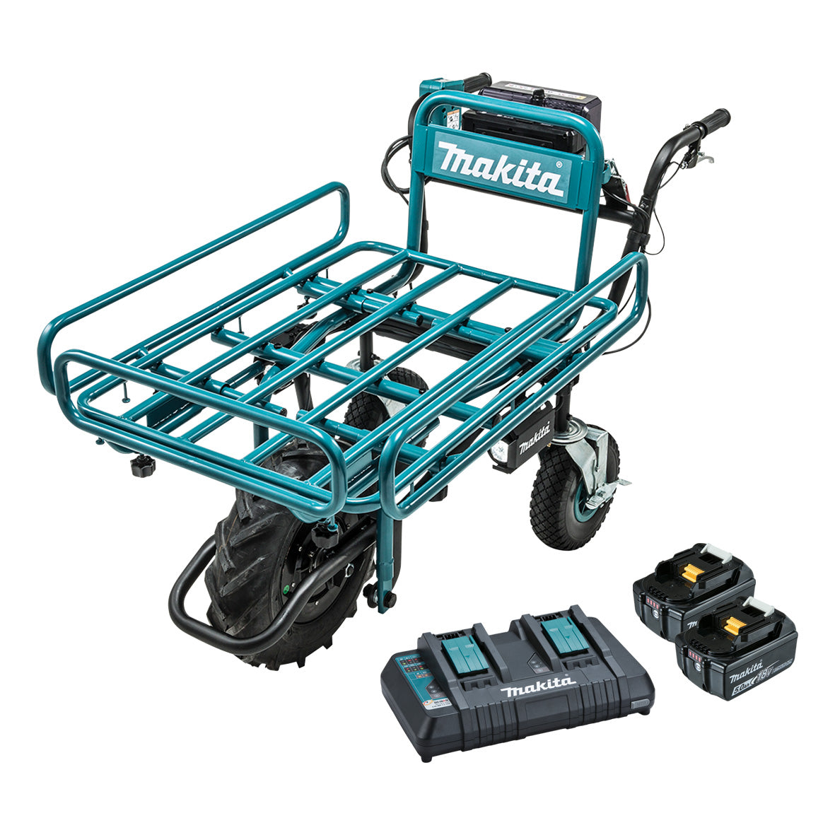 Makita 18V Brushless Wheelbarrow, Pipe Frame Kit (DCU180PT2F)