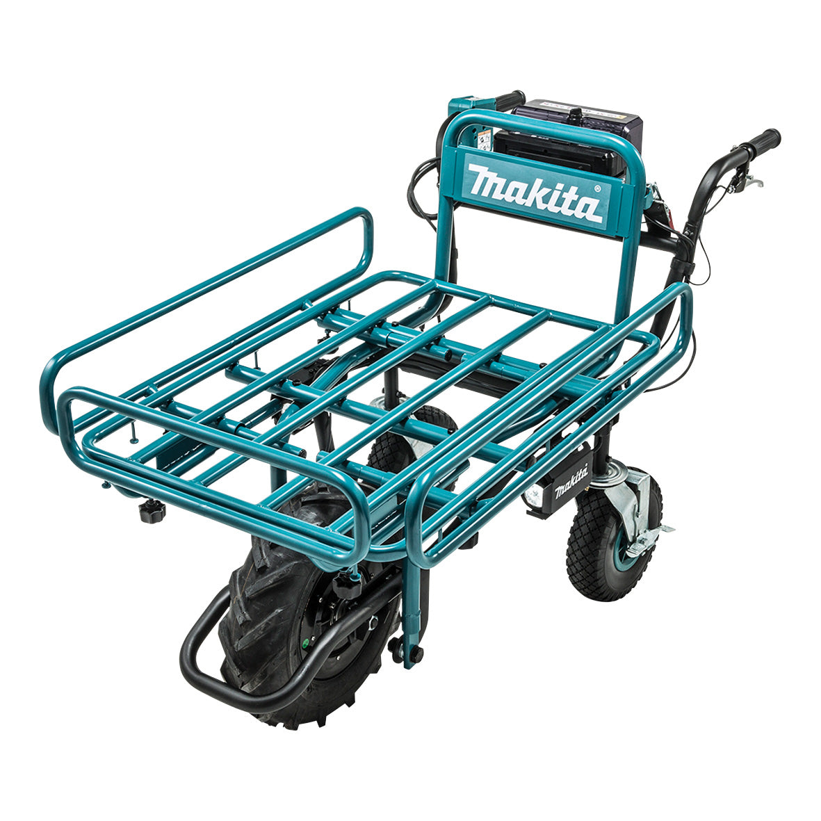 Makita 18V BRUSHLESS Wheelbarrow with pipe frame (199116.7) - Tool Only (DCU180ZF)