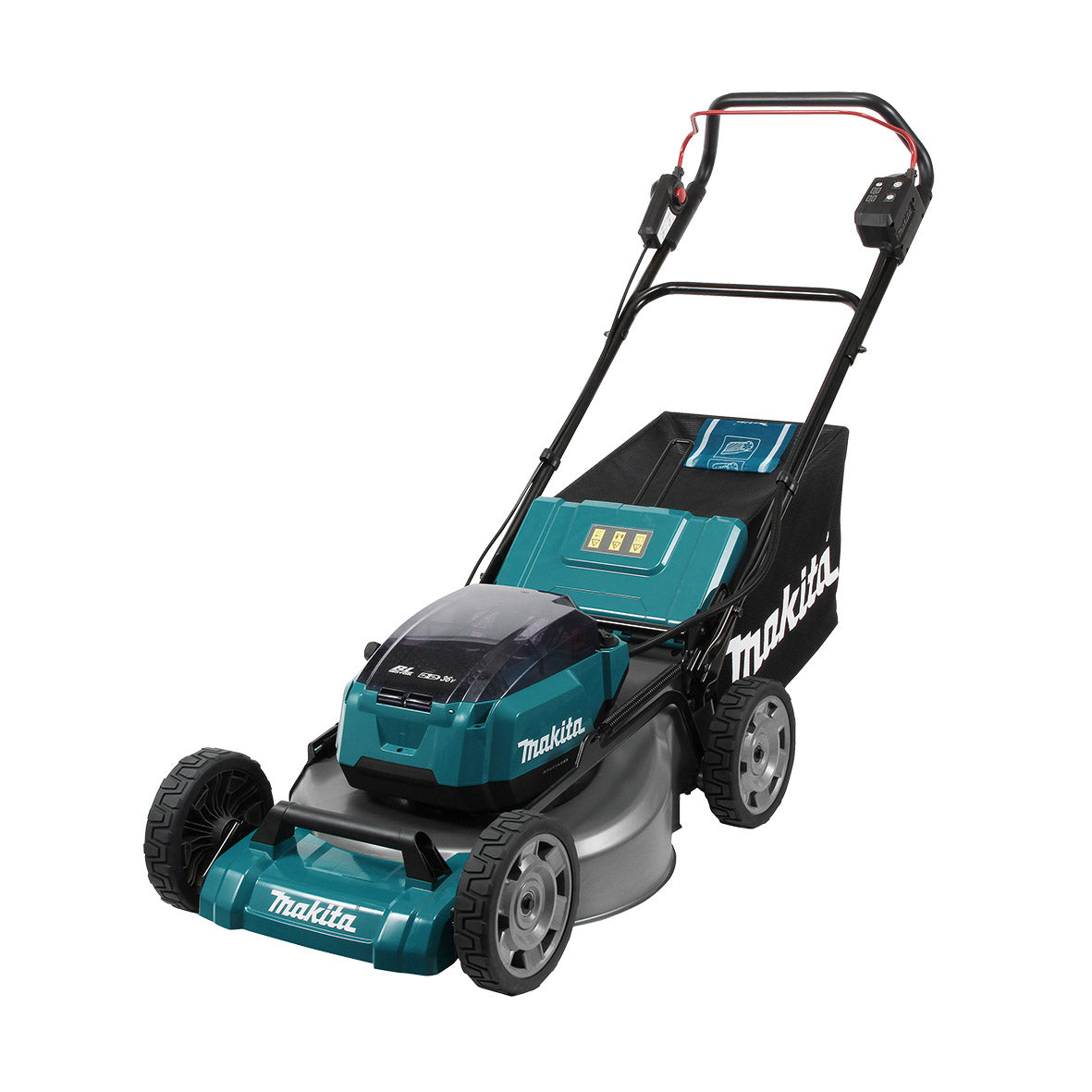 Makita 18Vx2 BRUSHLESS 534mm (21") Lawn Mower, Heavy Duty Steel Deck - Tool Only (DLM535Z)