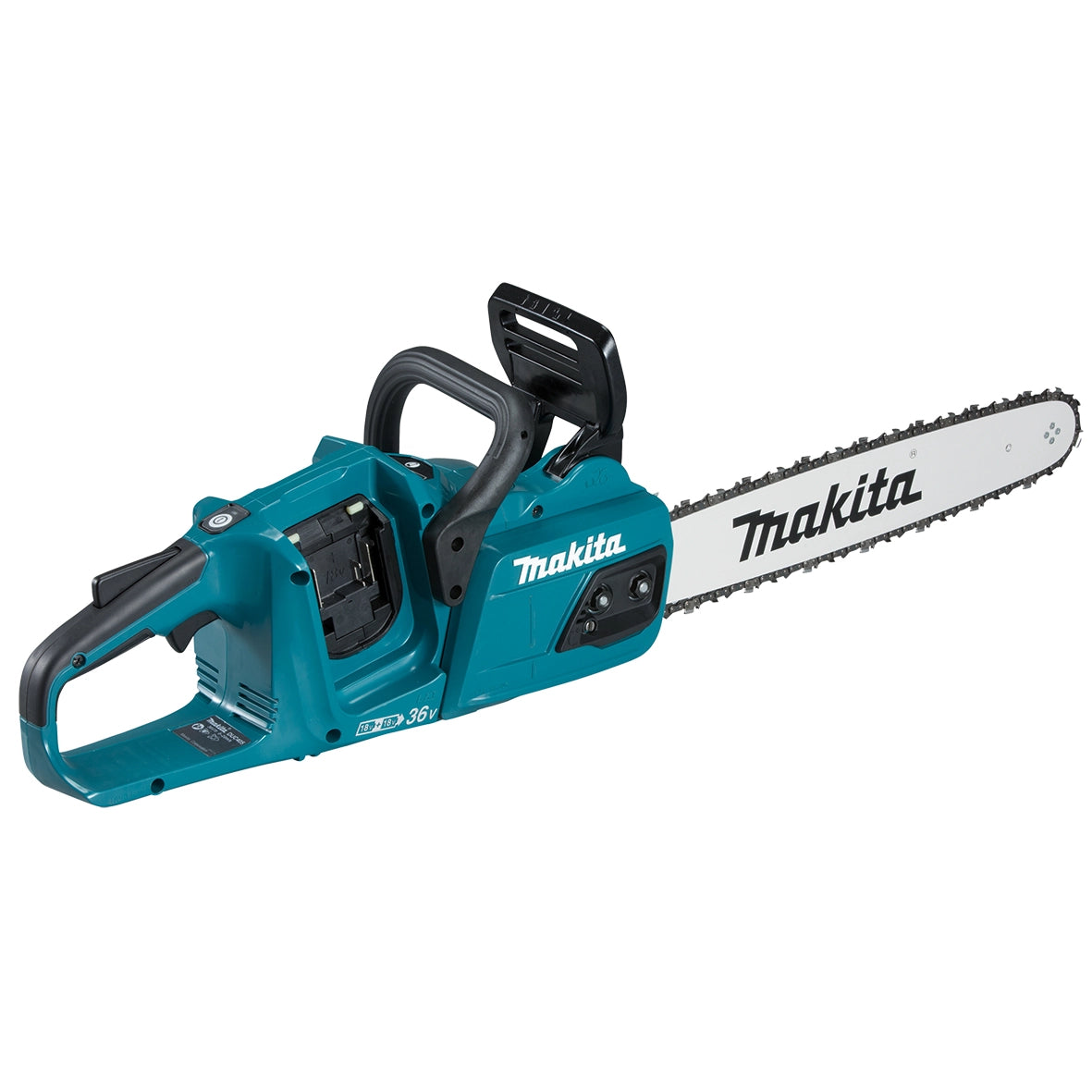 Makita 18Vx2 400mm BRUSHLESS Chainsaw with captive nuts - Tool Only (DUC405Z)