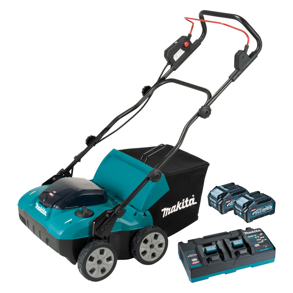 Makita 40V Max BRUSHLESS Lawn Scarifier Kit (UV001GM201)
