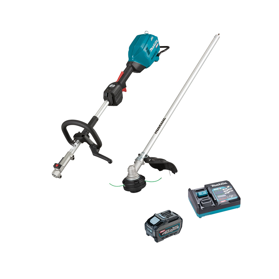 Makita 40V Max Brushless Multi-Function Powerhead, Line Trimmer Kit (UX01GT104)