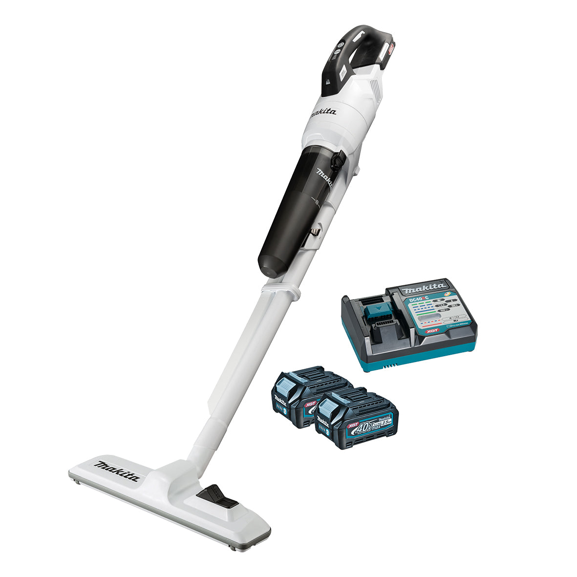 Makita 40V Max Brushless Stick Vacuum Kit (CL003GD205)